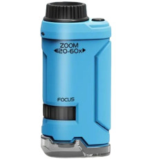 Микроскоп LED Pocket Microscope 1355 blue